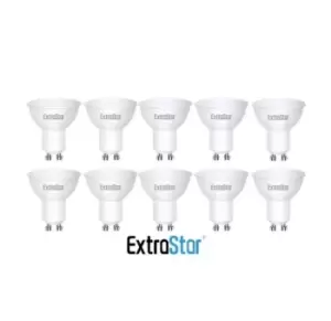 Image of GU10 7W LED Light Bulb Warm White 3000K (pack of 10)