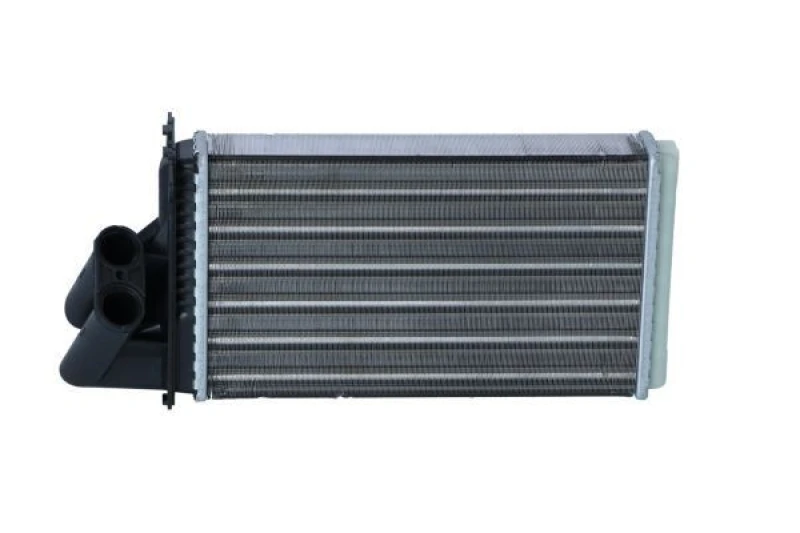 Image of NRF 58081 Heat Exchanger with pipe, with fastening/mounting material Aluminium Heat Exchanger,interior heating (467)