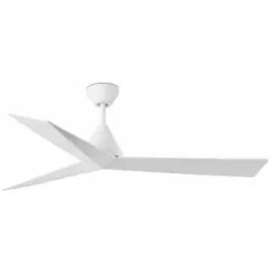 Image of Faro SAMOS - White Ceiling Fan Smart - Remote Included