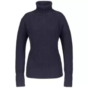 Image of Musto Womens Marina Roll Neck Knit Jumper Navy 18