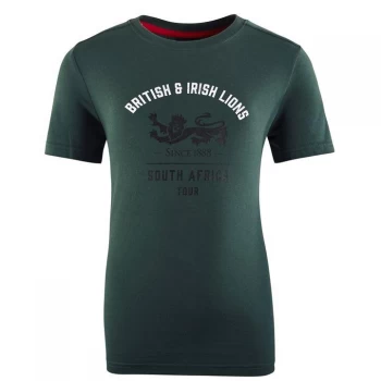 Image of Canterbury British and Irish Lions Graphic T Shirt Junior - Green