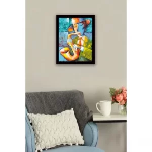 Image of SC0254 Multicolor Decorative Framed MDF Painting