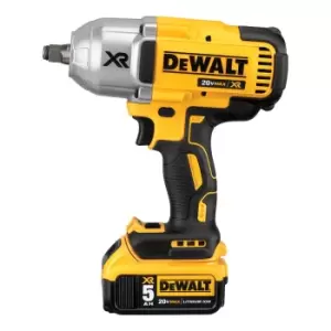 Image of DCF899HP2 18v XR Brushless 1/2" Impact Wrench, 2x 5.0Ah Batteries, Charger & TSTAK Case