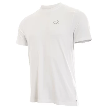 Image of Calvin Klein Golf Klein Golf Newport Tee Mens - White