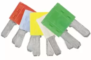 image of LED Micro 2 Blade Fuse Assorted Pack 10/15/20/25/30amp 5 PC Connect 37