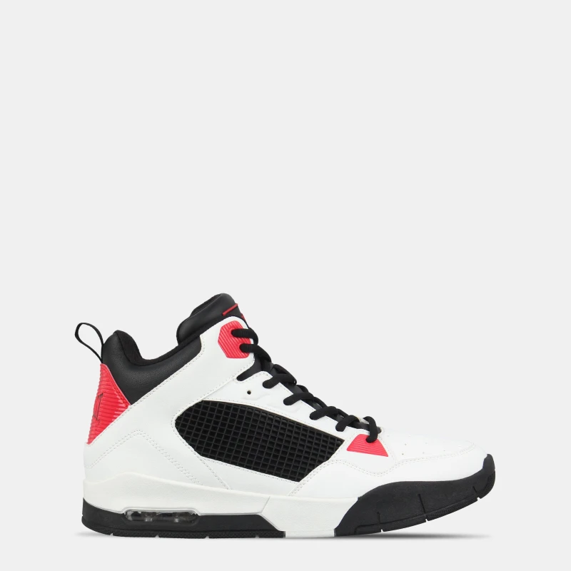Image of Everlast Mens Layup Lace Up Basketball Trainers White/Blk/Red09 male 7 (41)