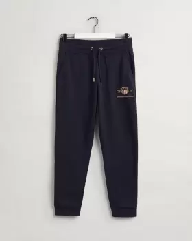 Image of GANT Men Archive Shield Sweatpants (L) Blue