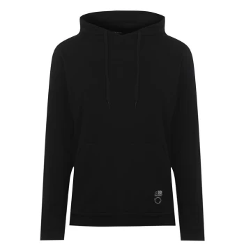 image of Karrimor Karrimor X OM Sustainable Ultra Soft Bamboo and Organic Cotton Fleece Hoodie - Black