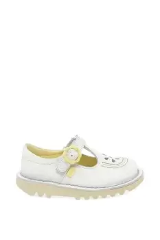 Image of 'T-Bar Flower' Infant Shoes