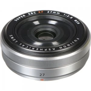 Image of Fujifilm XF 27mm f2.8 Lens Silver