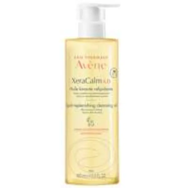 image of Eau Thermale Avene Face XeraCalm A.D. Lipid-Replenishing Cleansing Oil for Very Dry, Itchy Skin 400ml