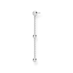 image of THOMAS SABO Silver Zirconia Dots Single Drop Earring