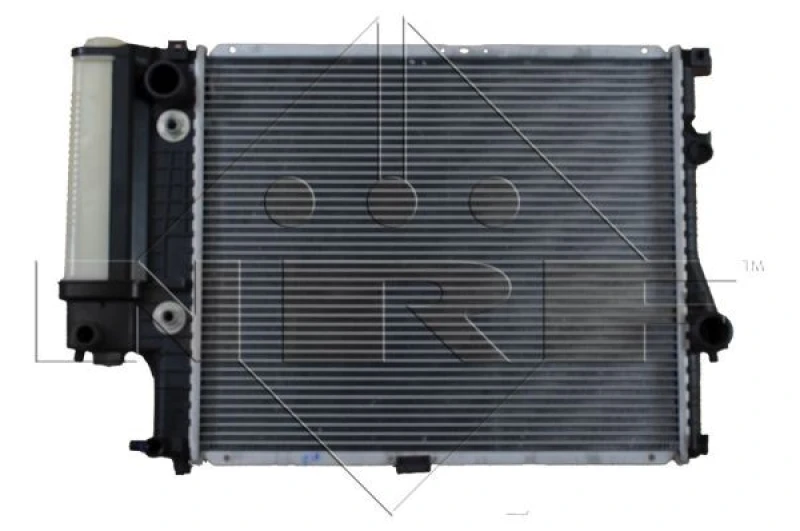 Image of NRF 58165 Engine radiator Brazed cooling fins, Aluminium, with mounting parts Aluminium Radiator,engine cooling (470)