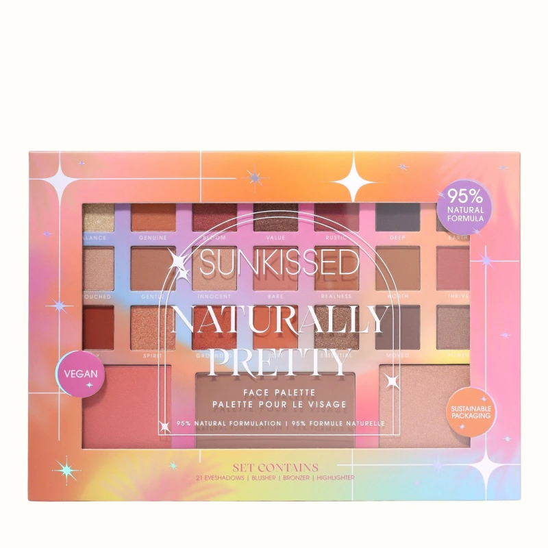 Image of Be You Sunkissed Naturally Pretty Face Powder Palette - Neutral Neutral One Size