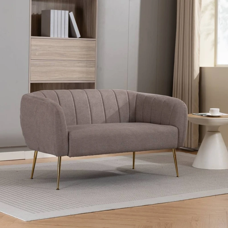 Image of Artemis Home Stanton 2 Seat Sofa in Brown Size: 1 Pack Brown Unisex 1 Pack