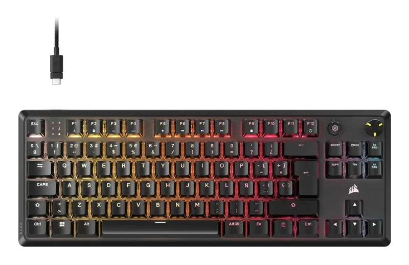 Image of Corsair K70 CORE TKL keyboard Gaming USB Black