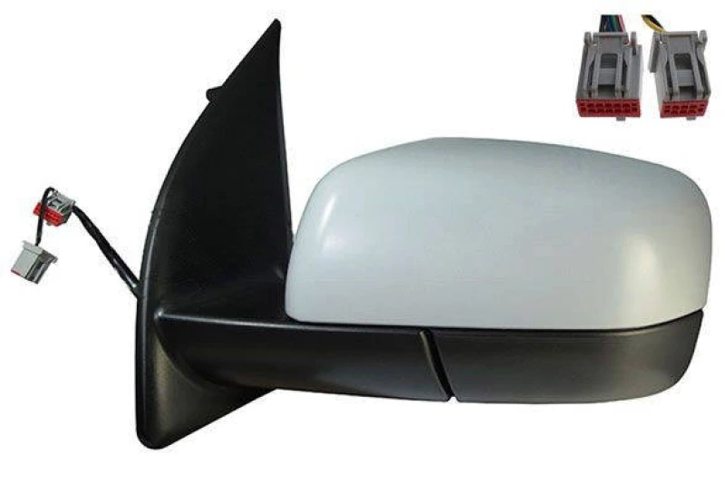 Image of ALKAR 9043049 Wing mirror Left, Electric, Convex, primed Outside Mirror (50)