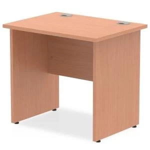 Image of Trexus Rectangle Panel End Leg 800x600mm Beech Ref MI002886