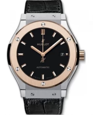 image of Hublot Classic Fusion 45mm Titanium and Rose Gold Mens Watch 511.NO.1181.LR 511.NO.1181.LR