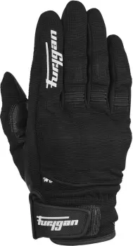 Image of Furygan Jet D3O Motorcycle Gloves, black-white, Size 2XL, black-white, Size 2XL
