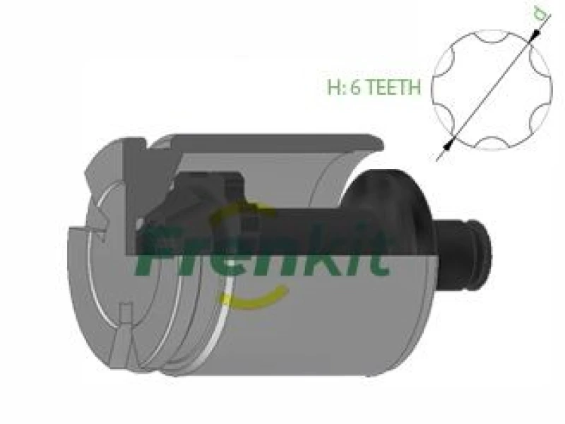 Image of FRENKIT Brake caliper piston FRENKIT K385202