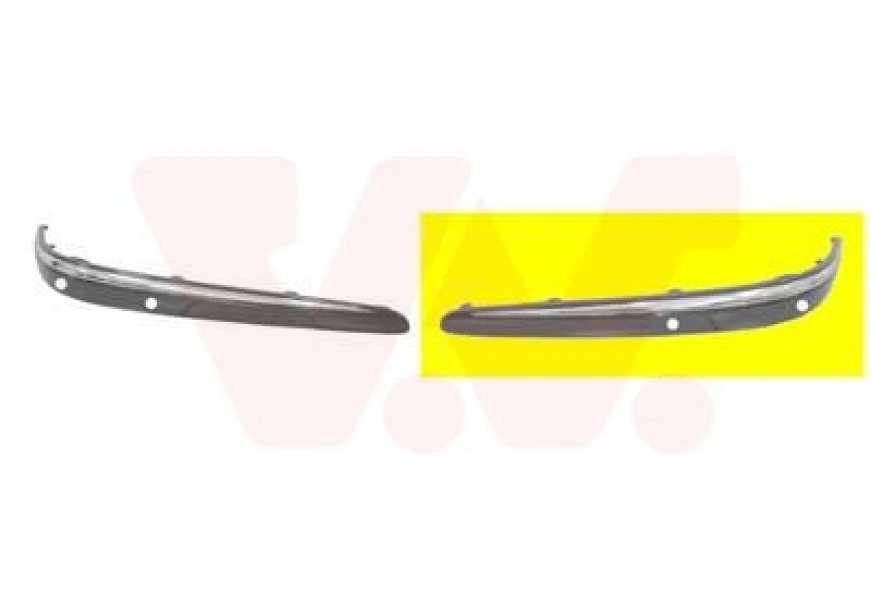 Image of VAN WEZEL Bumper cover VAN WEZEL 3041483