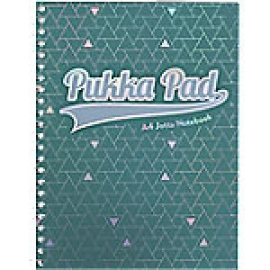 Pukka Pad Jotta Glee A4 Ruled Green Perforated 200 Sheets