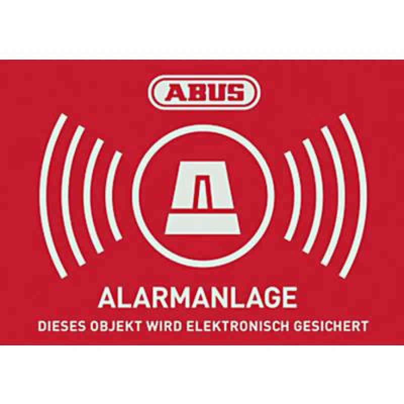 Image of ABUS AU1423 Segnale di avvertimento Sistema allarme Lingue Tedesco...