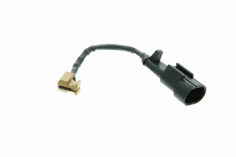 Image of VEMO V27-72-0004 Brake Pad Wear Sensor Q+, original equipment manufacturer quality MADE IN GERMANY, Front Axle Warning Contact,brake pad wear (407)
