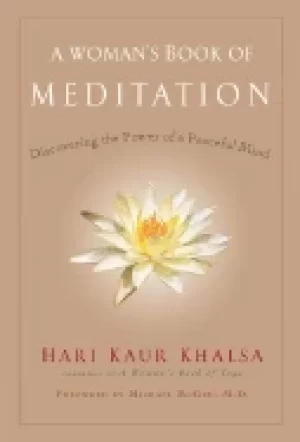 Image of womans book of meditation discovering the power of a peaceful mind