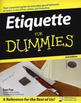 Image of Etiquette for dummies by Sue Fox