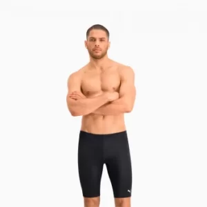 Image of PUMA Swim Mens Jammer Swimsuit, Black, size X Large, Clothing
