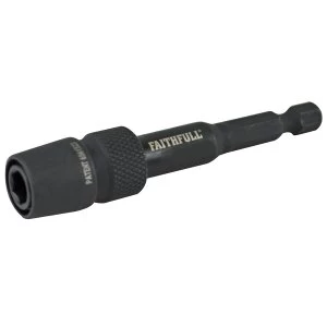 Image of Faithfull Impact Rated Universal Bit Holder - 75mm