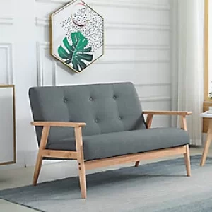 Image of Homcom Sofa Grey 730 x 115 mm