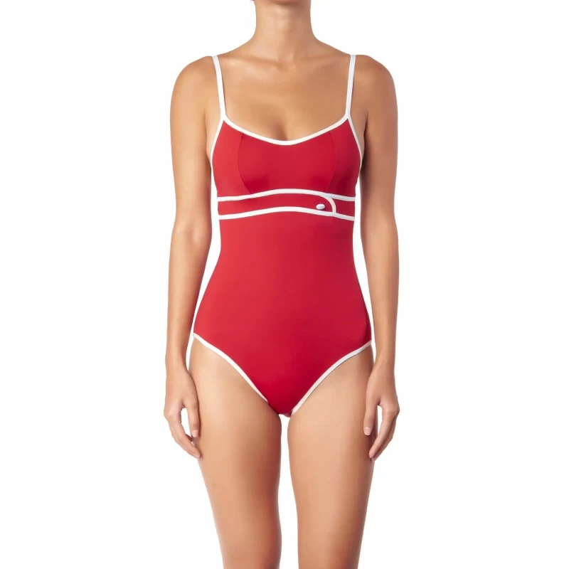 Image of Womens 1 Piece underwire swimsuit Huit Coming Soon Rouge Female 95B
