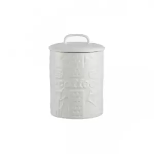 image of Mason Cash In The Forest Coffee Jar, White