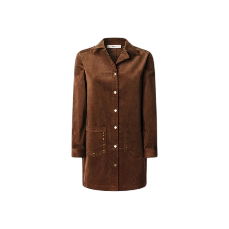 Image of Pepe Jeans Womens dress Pepe Jeans Noelie Marron Female XS