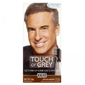 Image of Just For Men Touch Of Grey Hair Colour - T35 Medium Brown