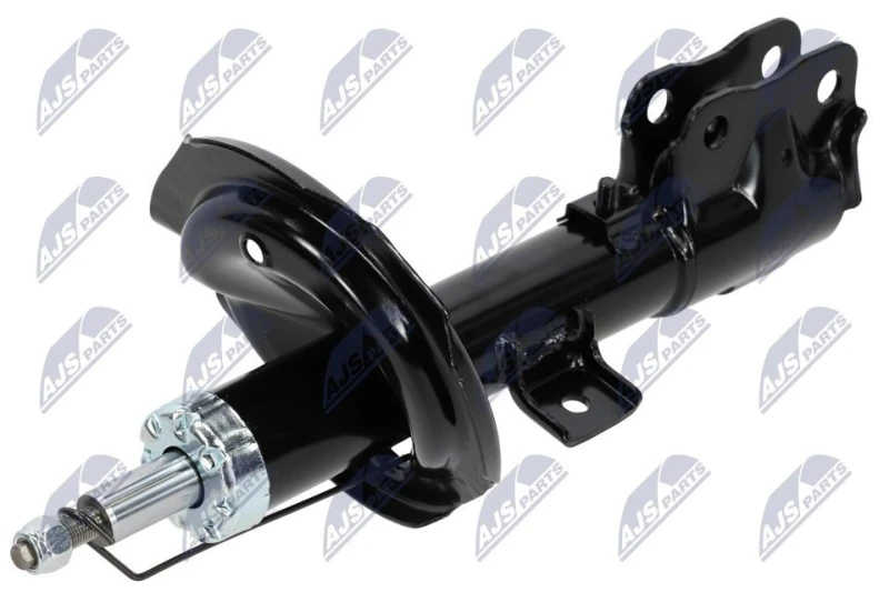 Image of NTY A-MS-013 Shock absorber Front Axle Right, Gas Pressure, Twin-Tube, Suspension Strut, Bottom Clamp Shock Absorber (854)