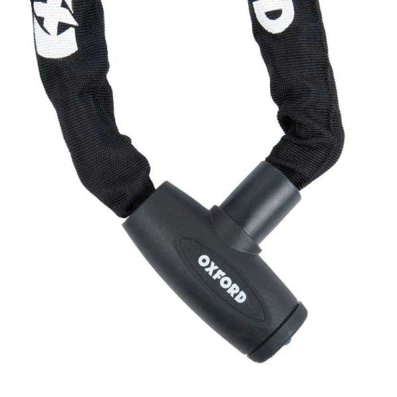 Image of OXFORD LK104 Chain lock with protective sleeve Steel Chain lock (100343)