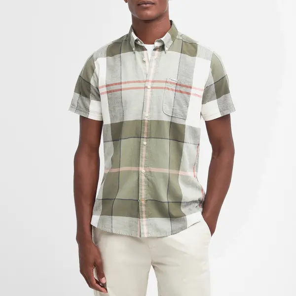 Image of Barbour Heritage Douglas Tartan Cotton-Blend Shirt - XL