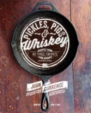 Image of pickles pigs and whiskey