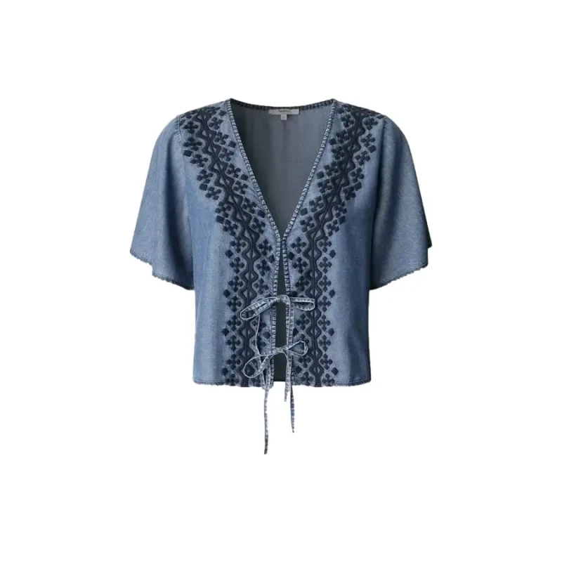 Image of Pepe Jeans Womens long sleeve shirt Pepe Jeans Cleo Bleu Female XS