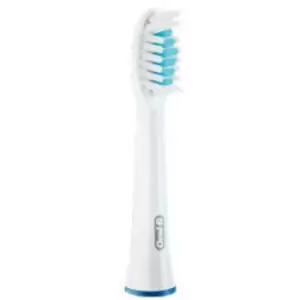 image of Oral B Pulsonic Sensitive Electric Brush Attachments White Toothbrush 4Pcs