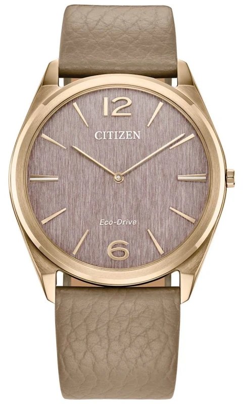 Image of Citizen AR3123-00X Eco-Drive Stiletto (38mm) Taupe Dial / Watch