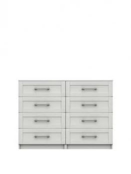 Image of Regal Ready Assembled 4 + 4 Drawer Chest