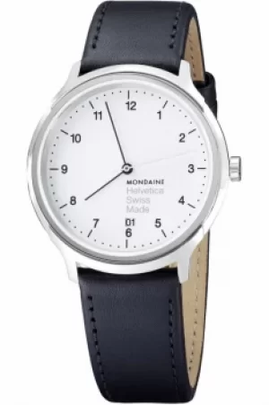 Mens Mondaine Helvetica No1 Watch MH1R2210LB