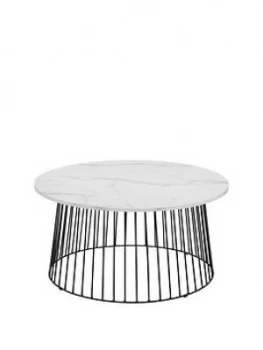 Image of Julian Bowen Broadway Marble Effect Coffee Table