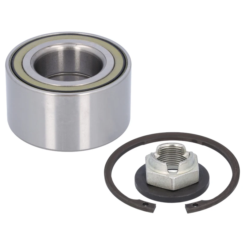 Image of FEBI BILSTEIN 29473 Wheel bearing kit with axle nut, Front Axle Right, with nut Wheel Bearing Kit (654)