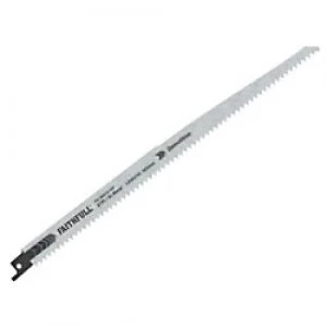 Image of Faithfull Bi-Metal Sabre Saw Blade Demolition S1411DF 300 mm x 6 TPI Pack of 5